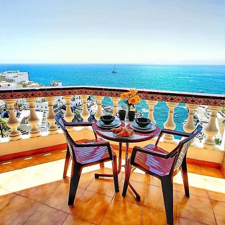 Front Line Ocean View 2bed Wi-fi Your Lägenhet Puerto de Santiago (Tenerife)